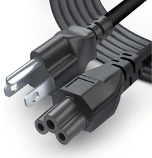3 Prong AC Laptop Power Cord 5Ft Universal Power Cable | 125V |