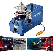 300Bar/ 4500Psi Auto PCP Luftkompressor Airgun Gewehr Elektrische Hochdruckpumpe