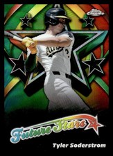 2025 Topps Chrome Baseball Future Stars FS-19 Tyler Soderstrom, Athletics