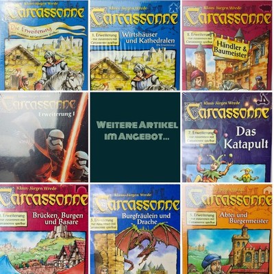 Carcassonne 1 2 3 4 5 6 7 8 Star Wars Erweiterung alte Version HiG NEU Auswahl