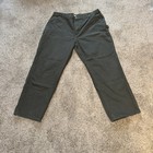 Carhartt Pants Mens 44x32 Olive  Loose Fit Washed Duck Utility Cargo Boot Cut — photo 1