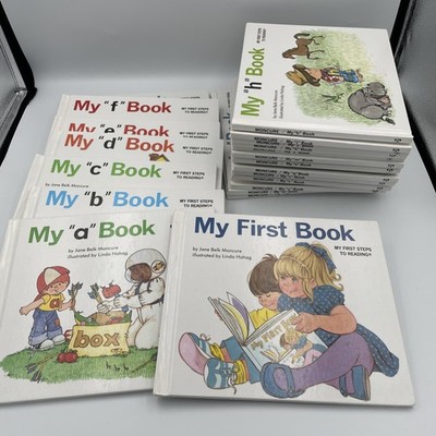 Jane Belk Moncure My First Steps To Reading ABC Books 1991 / A - Z Set Of 24