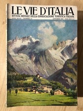 Rivista Magazine Le Vie d'Italia 1941 nr.10 Rivista del Touring Club Italiano