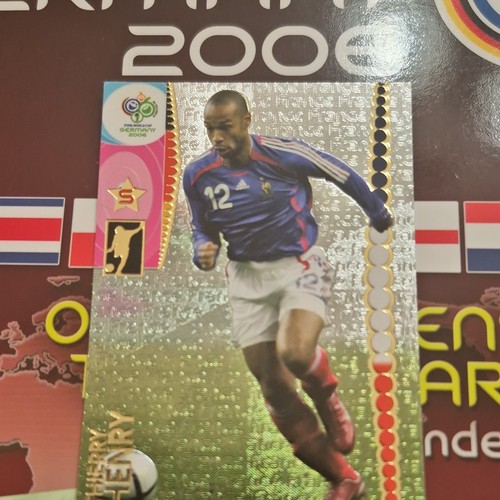 Thierry Henry #109 2006 Panini World Cup Germany card