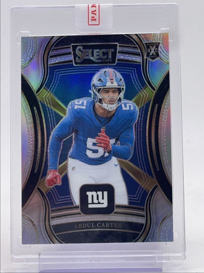 ABDUL CARTER 2024 SELECT XRC ROOKIE PRIZM SILVER GIANTS RC Q2045
