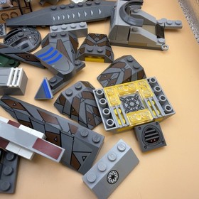 LEGO Star Wars Lot Parts Pieces, incomplete Sets Partial Ship 8095 3085 9498 9oz