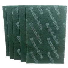 Scotch-Brite General Purpose Scouring Pad: 9 in. x 6 in. Dark Green 5-pack