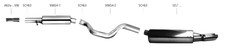 Bastuck Komplettanlage - 99-05 Seat Leon 1M 1.8T/ 1.9TDI/original Heckausschnitt