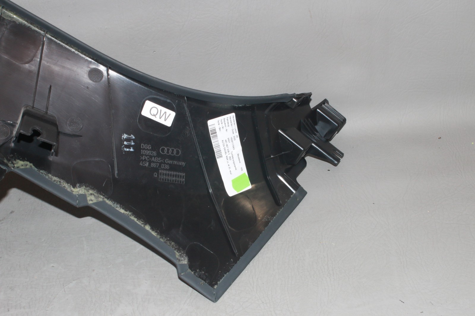 Audi R8 V10 Rear Right Quarter Panel Trim Cover 4S1867036C 2017 - 2023 OEM