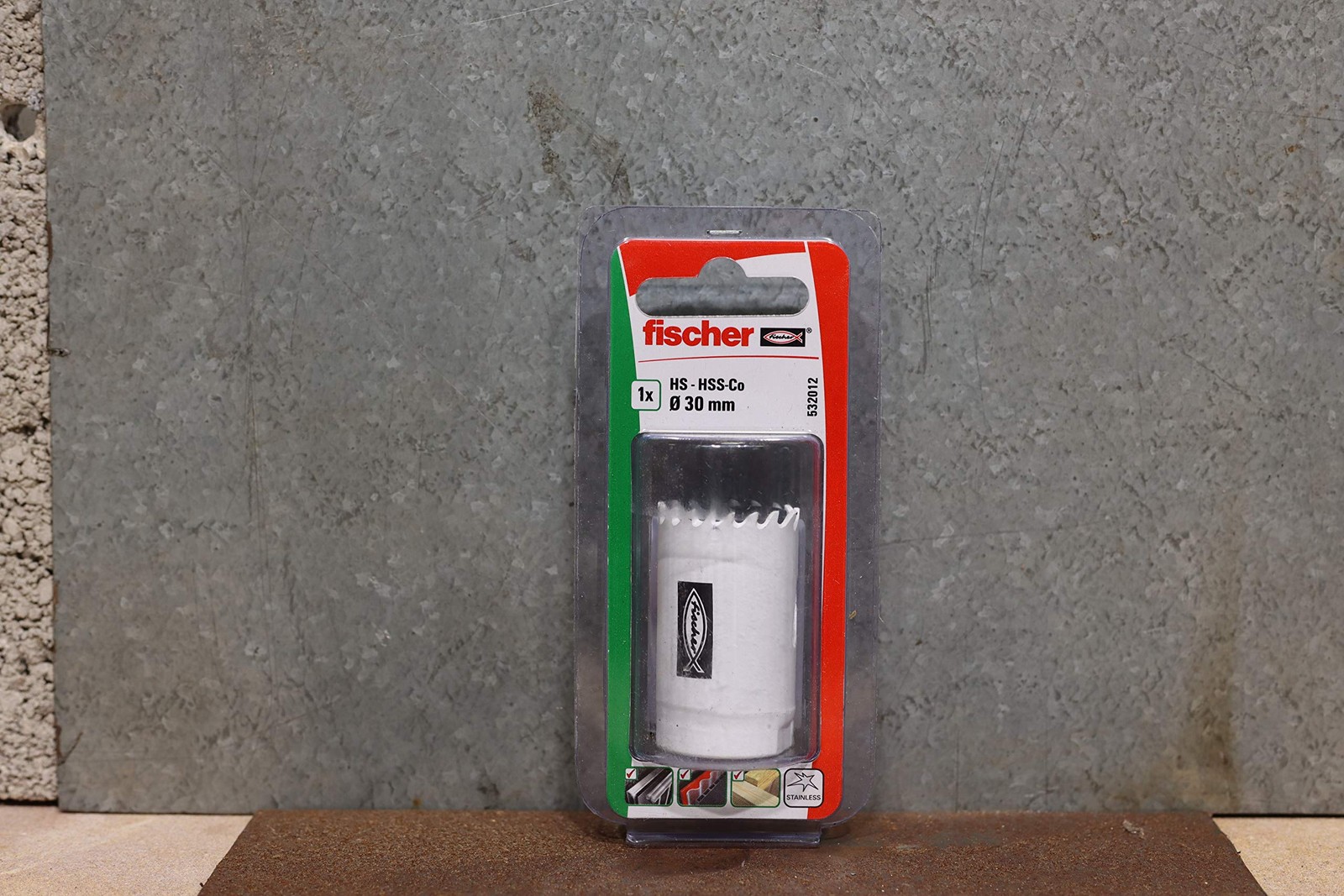 Fischer Fresa a Tazza 35mm FM 35 K Cobalto | Per Metallo e Acciaio Inox