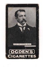 Ogdens Sydney Australia card c1900 W Dick Federal MP Newcastle East NSW