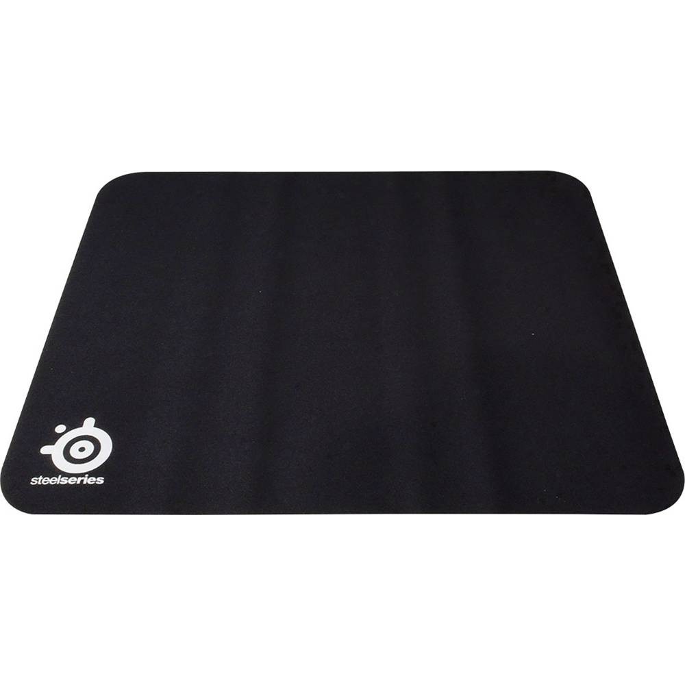 Tapis de souris de gaming Steelseries QcK noir en tissu micro tressé