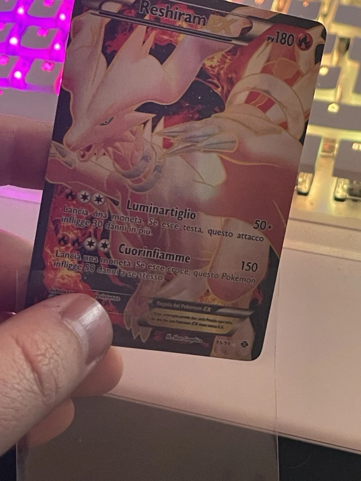 Pokemon Mewtwo Shaymin Reshiram Next Destinies IT Italienisch!! NM - Bild 4 von 4