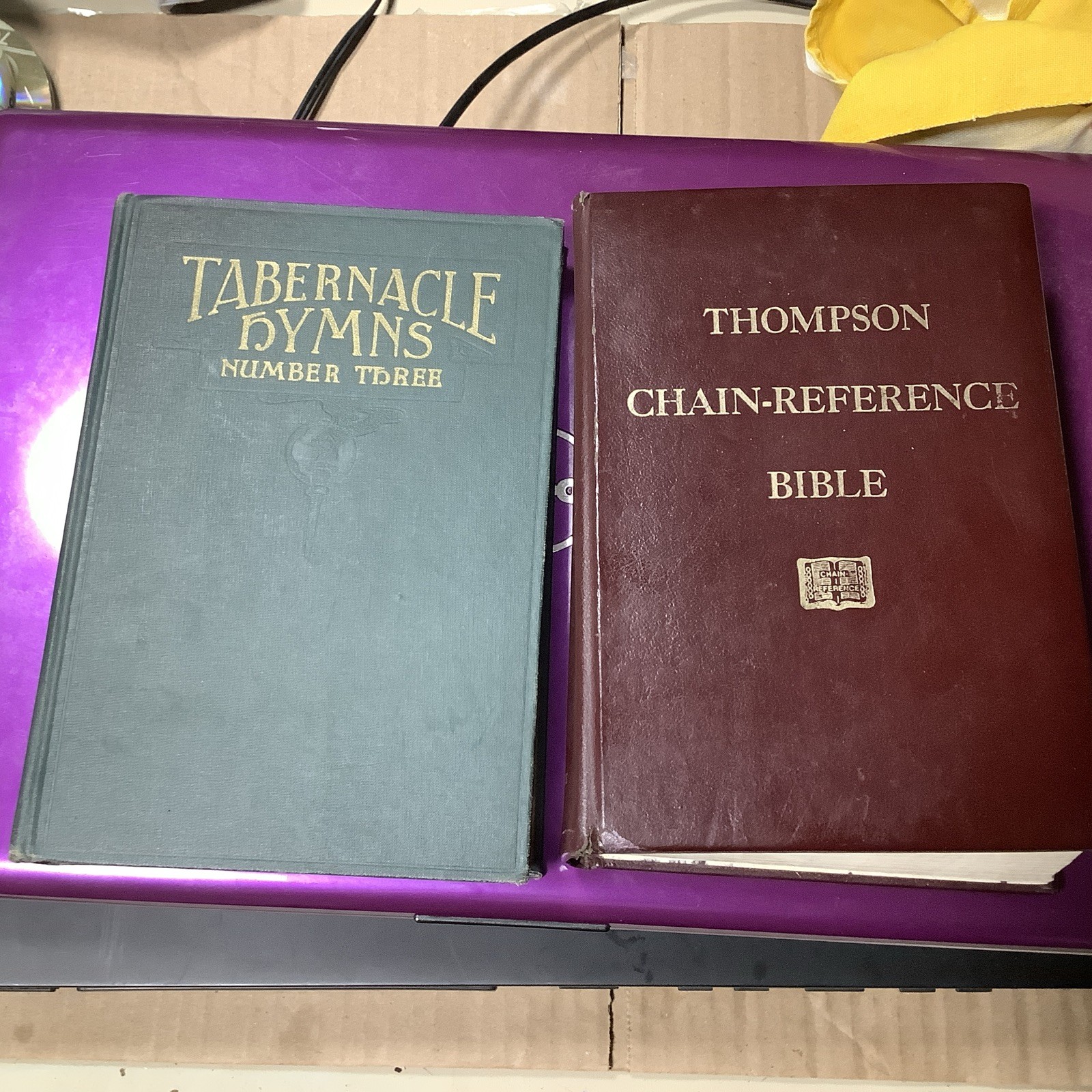 1964 Thompson Chain Reference Red Letter Edition Bible and Tabernacle ...