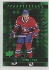 2017-18 Upper Deck Fluorescence Green 8/10 Nikita Scherbak #F-41 1hh