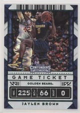 2020 Panini Contenders Draft Picks Game Ticket Green Explosion Jaylen Brown gp1