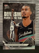 Victor Wembanyama 2026 Topps Now Defensive Pl...