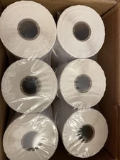 12 Rolls 2.25"x1.25" Direct Thermal Shipping Labels SKU Barcode Label for Zebra