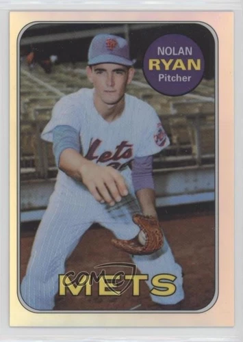 1999 Topps Nolan Ryan Reprints Refractor Finest Nolan Ryan (1969 Topps) #2 HOF