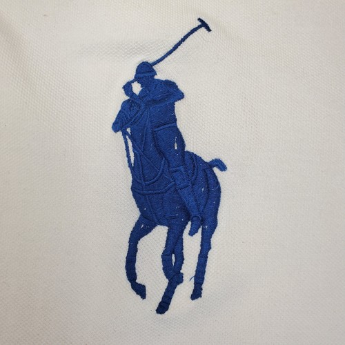Polo Ralph Lauren Polo Grande Para Hombres Talla XL Blanco Golf Manga Corta Cruzado Ru - Imagen 5 de 12