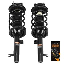 2x Front Complete Struts W Coil Springs For Ford Focus 2000-2005 171505 171504