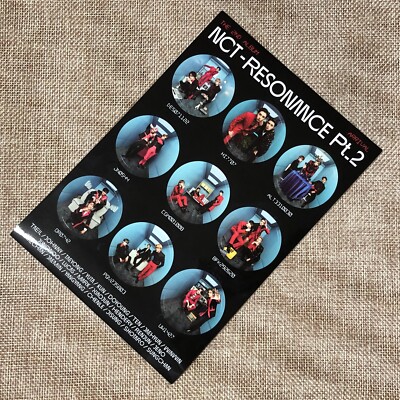 【naページ】 nct2020グッズ NCT 2020 GROUP [ Resonance Pt.2 ] Official Sticker, Arrival Ver