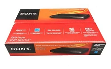 Sony Progressive Scan CD and DVD Player Brand New in Black | DVP-SR210P