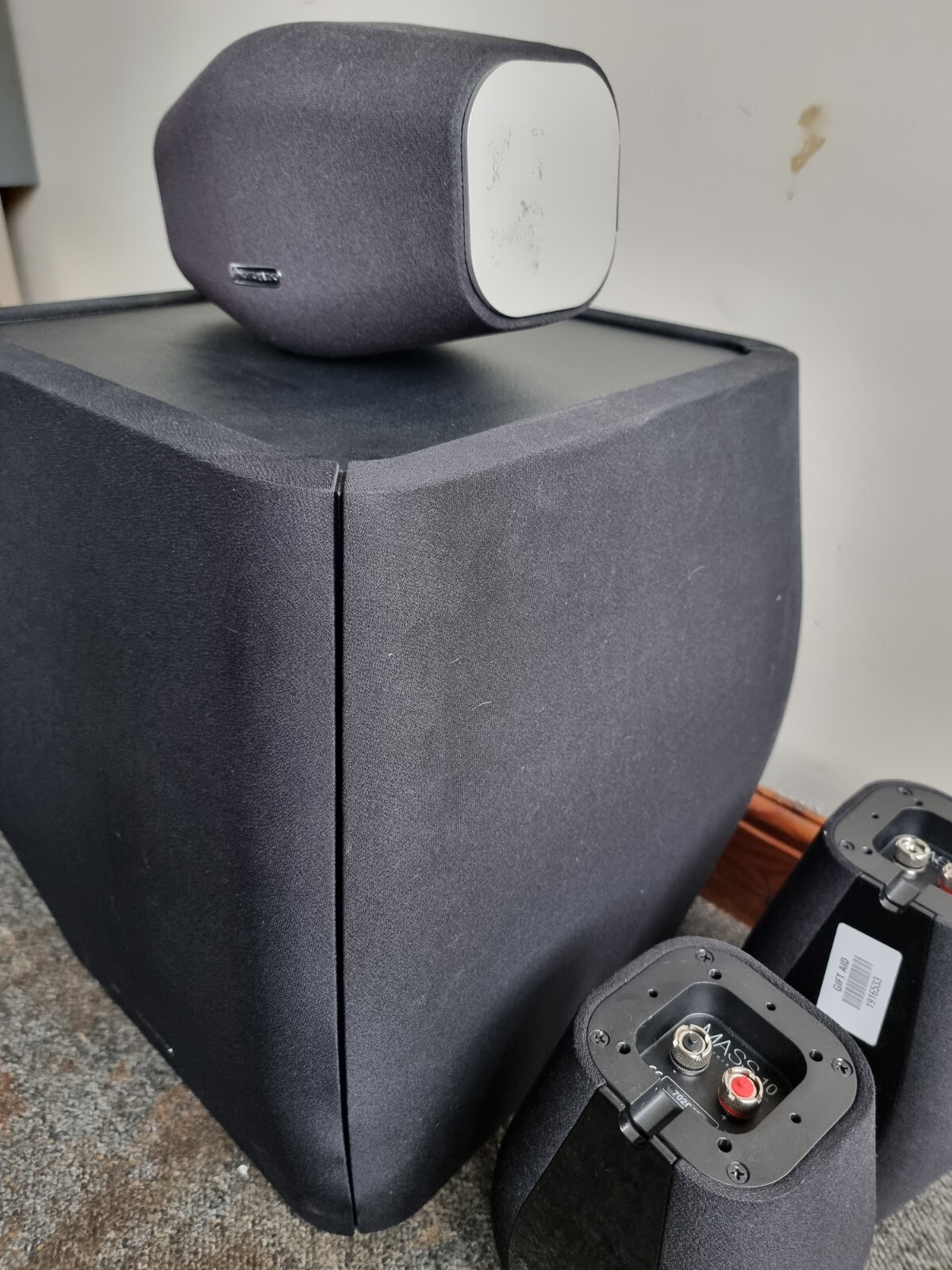 Monitor Audio Mass 10 + Mass W200 Subwoofer eBay