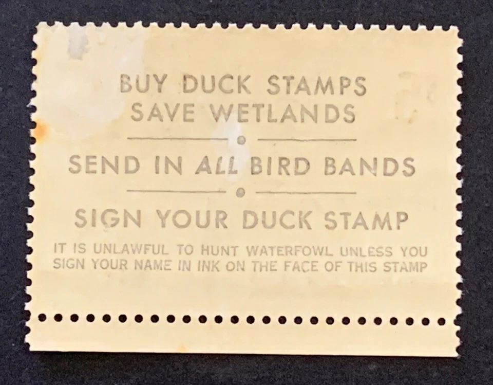 Travelstamps: US Duck Stamps Scott #RW41 $5 Mint OG H “Wood Duck” - Image 3 of 4