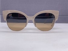 Maui Jim Sunglasses Woman Polarized Brown Pastel Large Square Mariposa