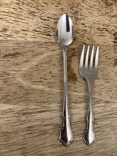 Oneida Stainless TODDLETIME Baby Spoon And Fork FREE SHIPPING
