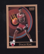 1990-91 Skybox Stacey King #42 Chicago Bulls