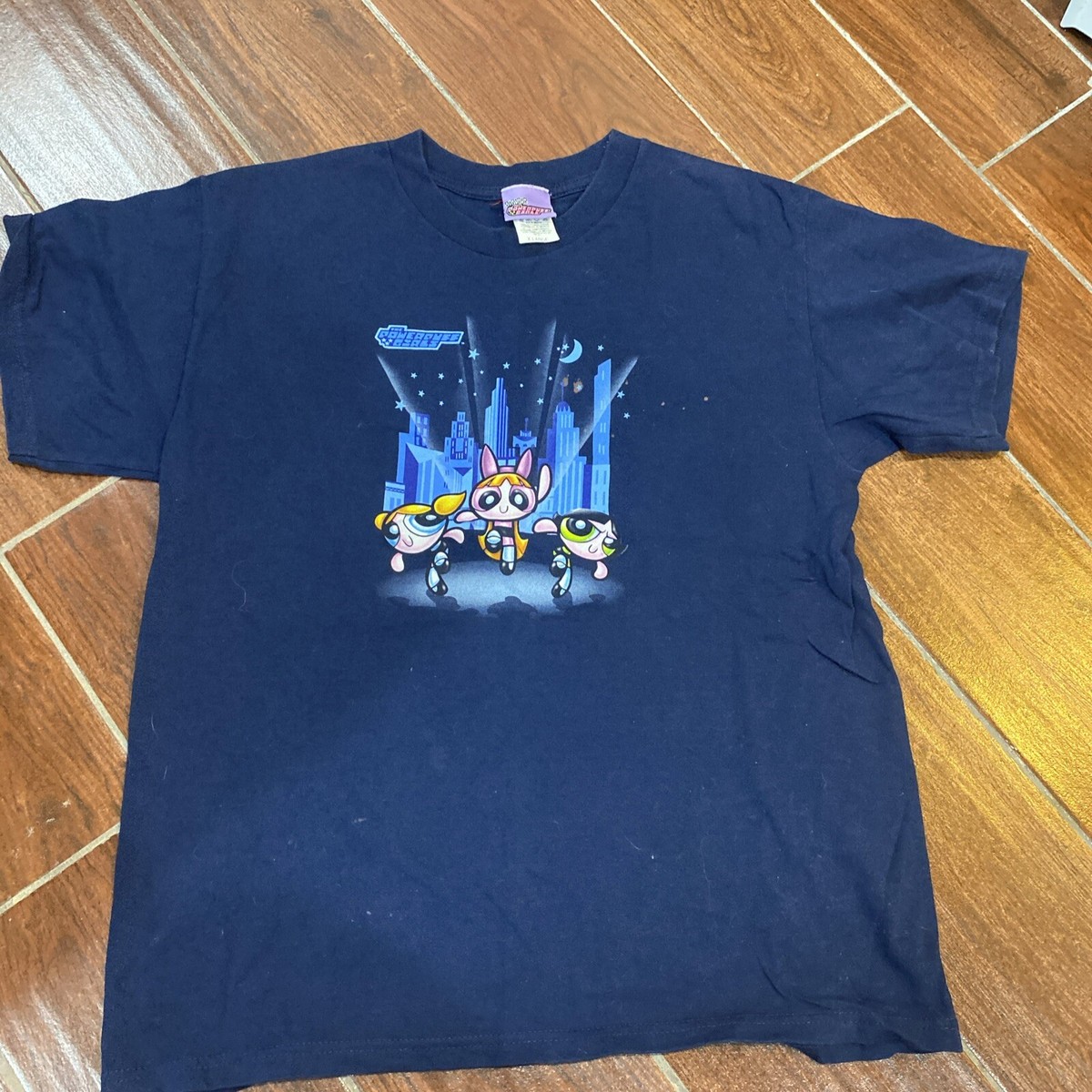 VINTAGE Powerpuff Girls Shirt Adult XL Fits Men