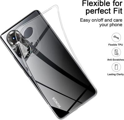 NEW'C Cover Per Samsung Galaxy S21 5G Gel TPU In Silicone Custodia Ultra Trasparente E 2 &times; Vetro