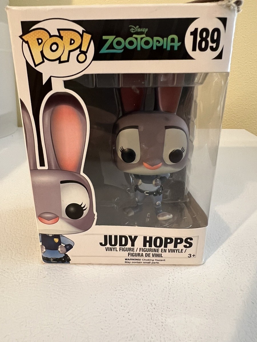 Funko POP! Vinyl Figure: Disney Zootopia - Judy Hopps, #189 | eBay