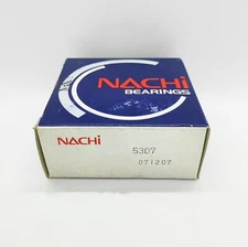 1PC NACHI 5307 Double Row Angular Contact Ball Bearing 35x80x34.9mm #