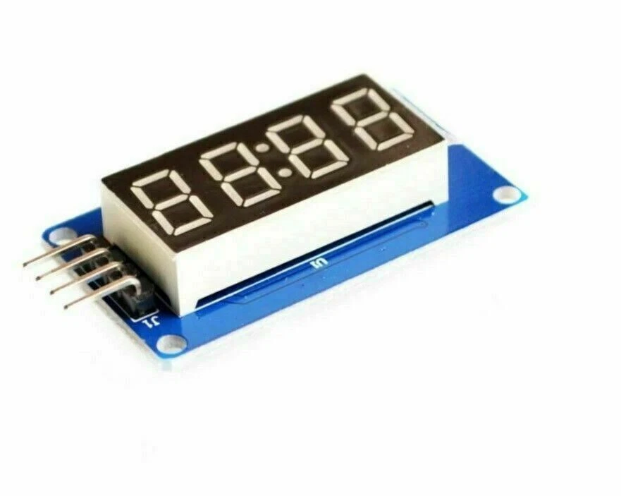4 Bits Digital Tube LED Display Module with Clock Display TM1637 for Arduino DIY - Image 3 of 4