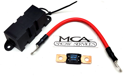 WESTERN FISHER BLIZZARD SNOW-EX SNOWPLOW 200 AMP FUSE KIT 90730 | eBay