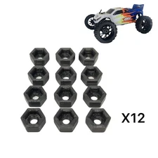 Losi Mini-T 2.0 & Mini-B (12) Wheel Hex Adapters 8mm To 12mm Big Tire Conversion