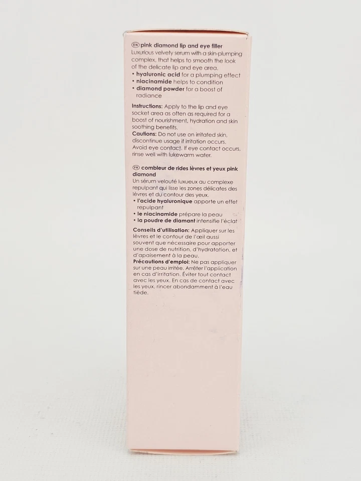 Relleno de labios y ojos Rodial Pink Diamond 0,3 oz polvo de diamante ácido hialurónico Foto 2 de 4