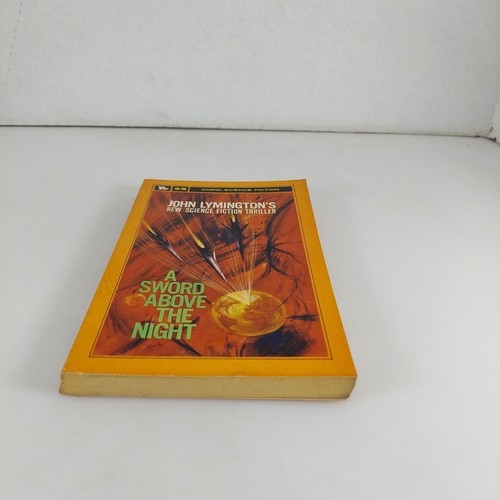 A Sword Above the Night John Lymington 1963 Corgi Science Fiction Paperback - Picture 3 of 12