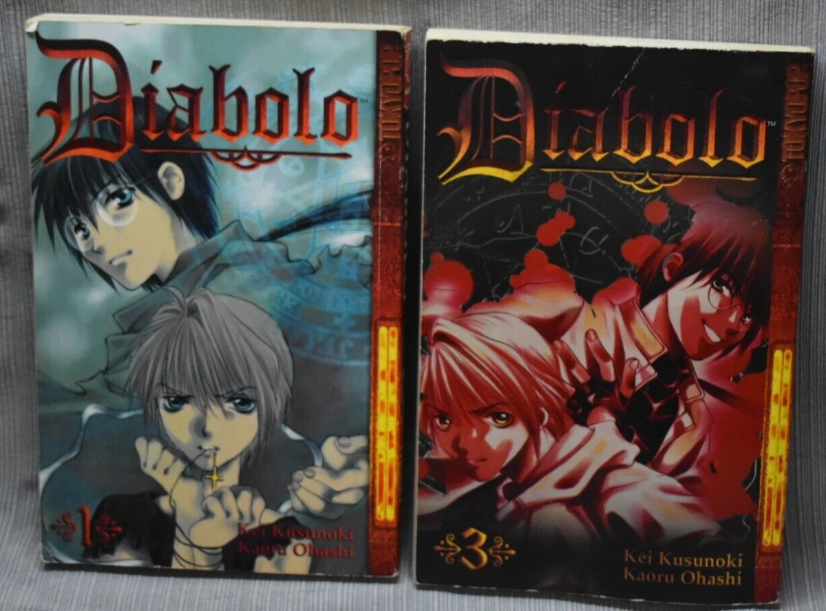Diablo manga TokyoPop Ken Kusonoki Kaoru Ohashi 1 & 3 | eBay