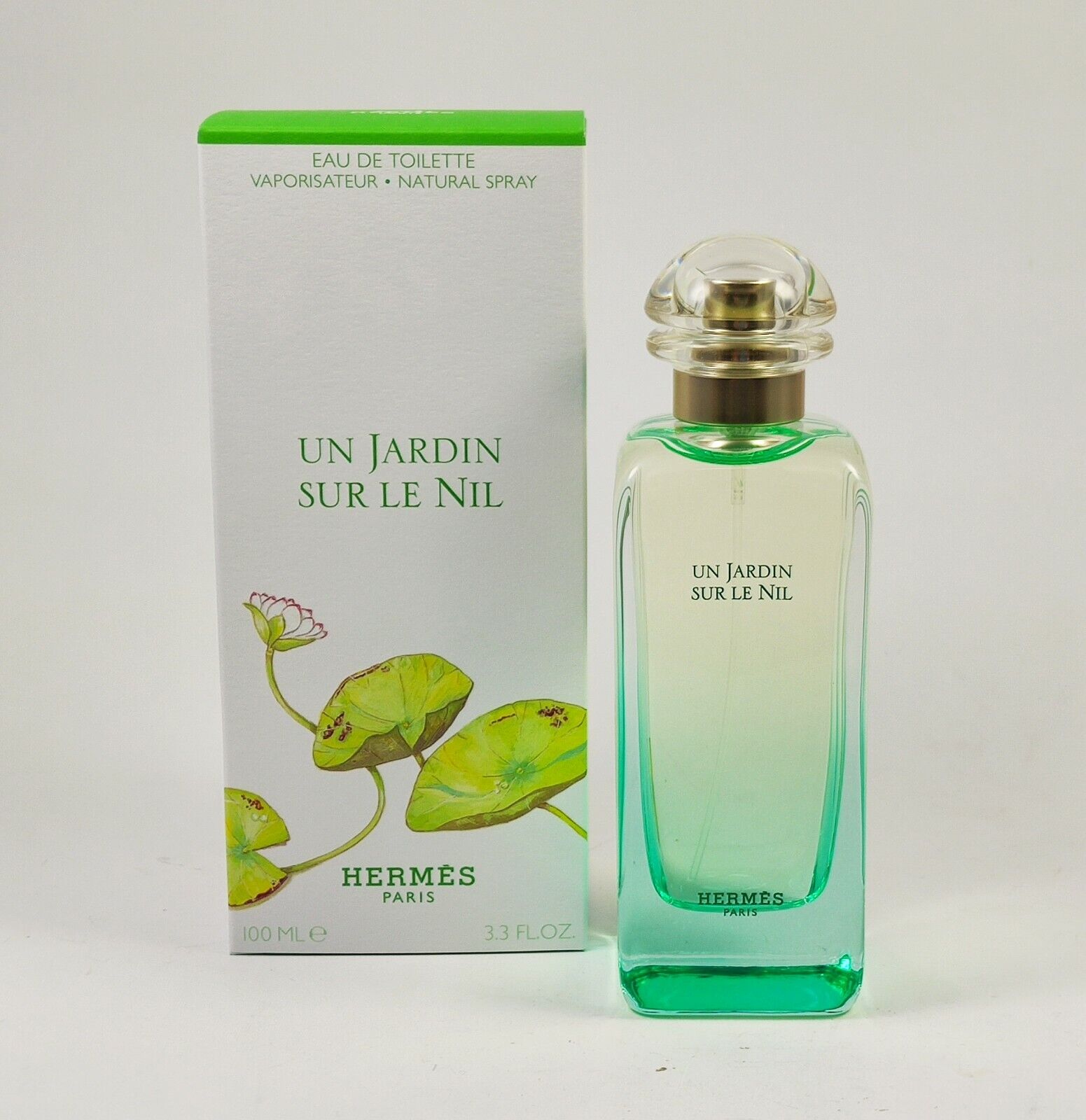 HERMES UN JARDIN SUR LE NIL 100ml EDT Eau de Toilette Spray NEUOVP Folie