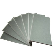 70 x 110mm Wet Dry Sponge Sandpaper 300-3000 Coarse Fine Grit Arc Polishing Pads