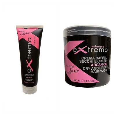 extremo Argan Haarmaske Haarkur mit Arganöl trockenes Haar krauses Feuchtigkeit