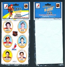 1983 FUNMATE NHL PUFFY STICKERS CARD 1 WAYNE GRETZKY FACTORY SEALED MINT