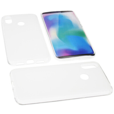 Tasche für Cubot X19 Handytasche Schutz Hülle TPU Gummi Case Transparent