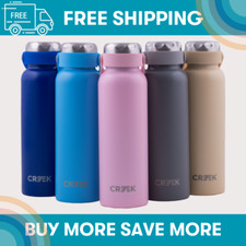 Creek Leak proof Double Insulated Stainless Steel Water Bottle Flask 600ml