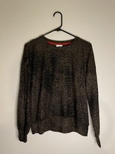 Sundry Animal Print Sweater Size 1