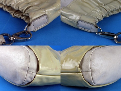 Salvatore Ferragamo Vara Lackleder Schultertasche Handtasche Geldbörse Damen Italien - Bild 7 von 12
